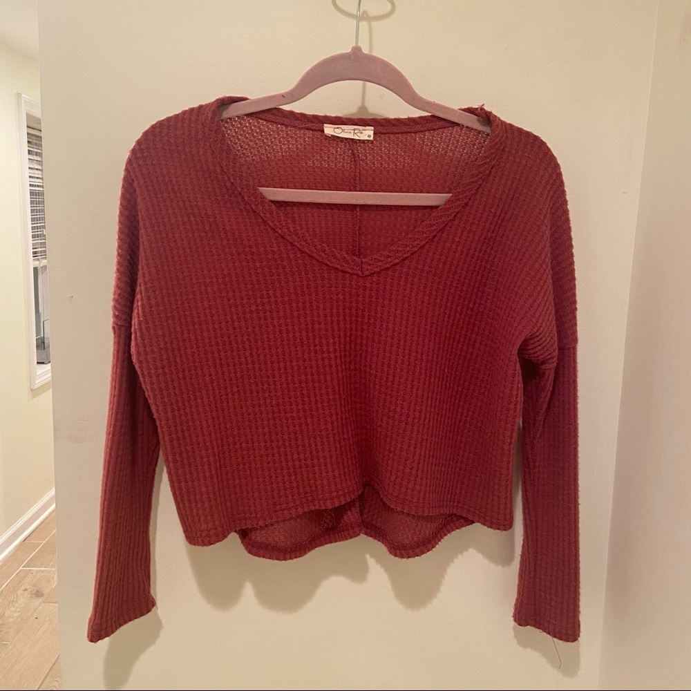 Cute cropped sweater